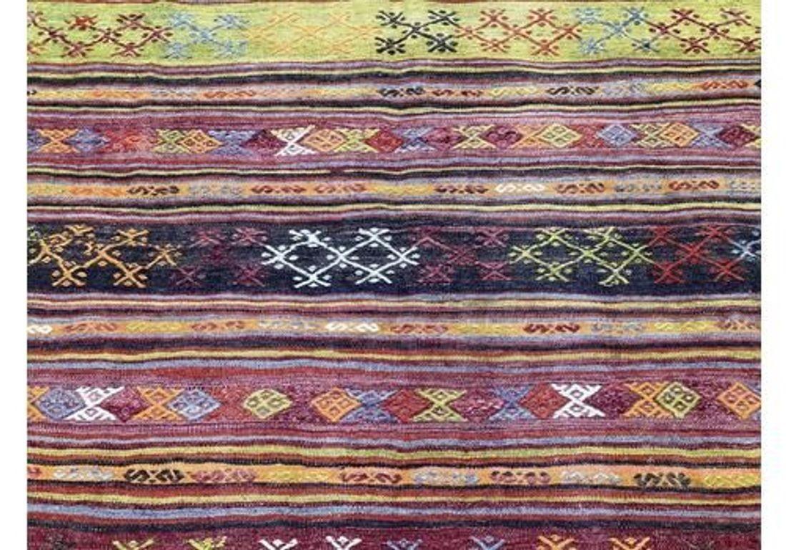 Kilim anatolico vintage 2,59 m X 1,52 m In condizioni buone in vendita a St. Albans, GB