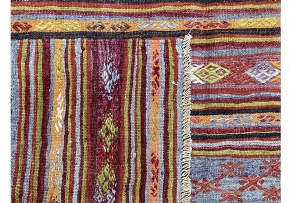 Kilim anatolico vintage 2,59 m X 1,52 m in vendita 1