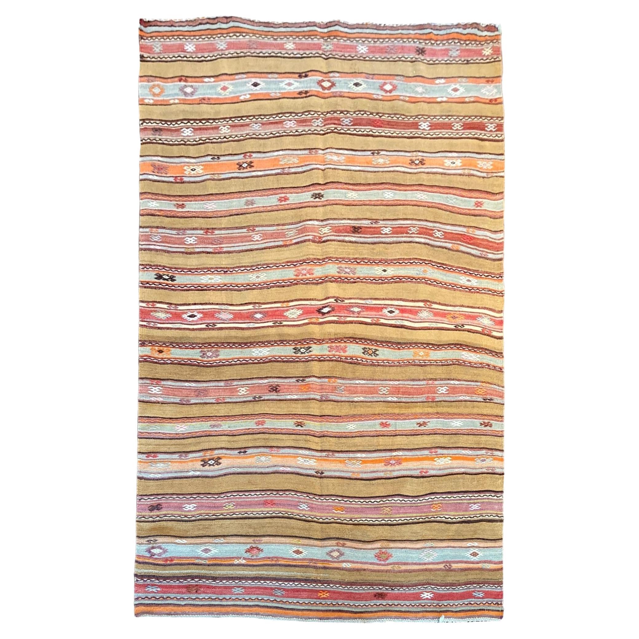 Vintage Anatolischer Kelim 2,66m x 1,56m
