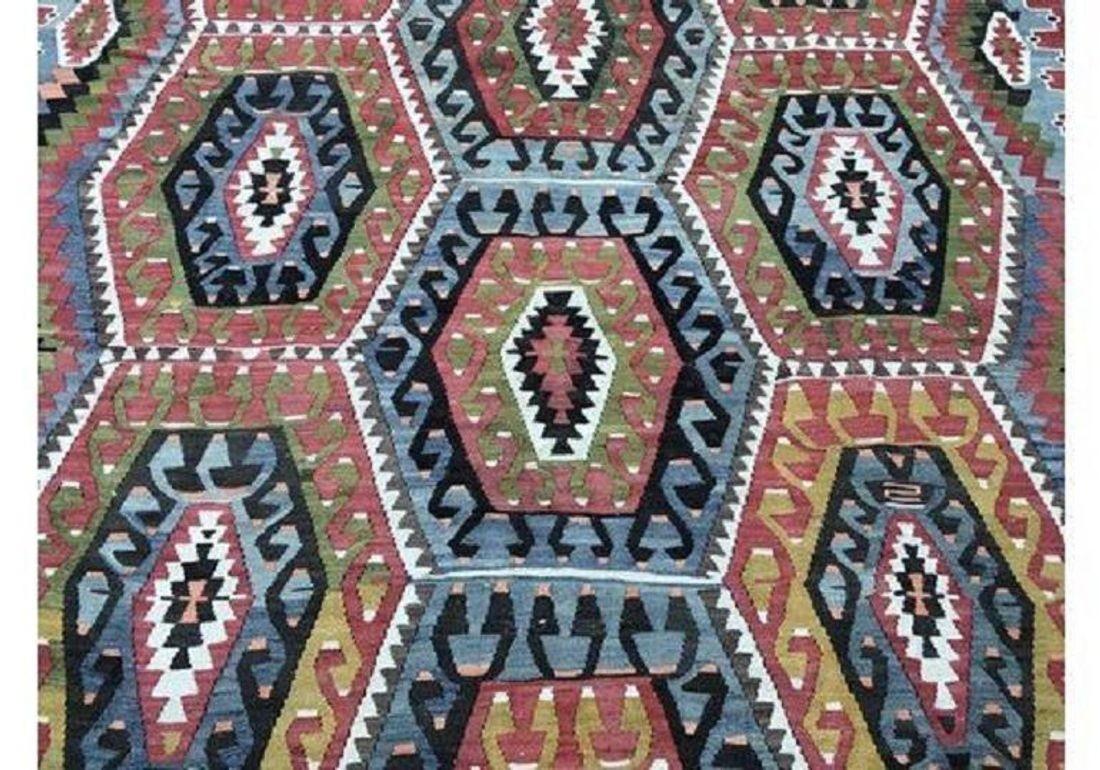 Kilim anatolico vintage 3,06 m x 2,03 m In condizioni buone in vendita a St. Albans, GB