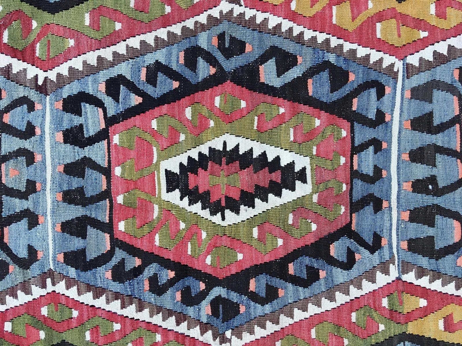 Kilim anatolico vintage 3,06 m x 2,03 m in vendita 1