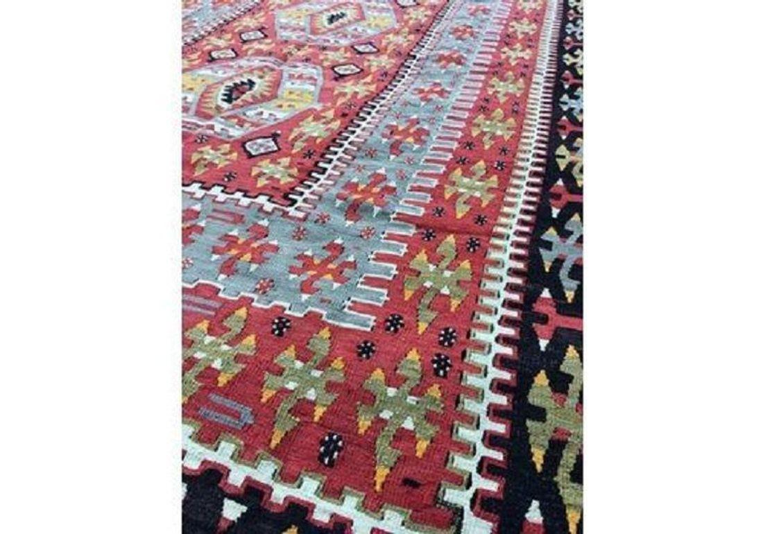 Vintage Anatolischer Kelim 3,11m x 1,54m (Wolle) im Angebot