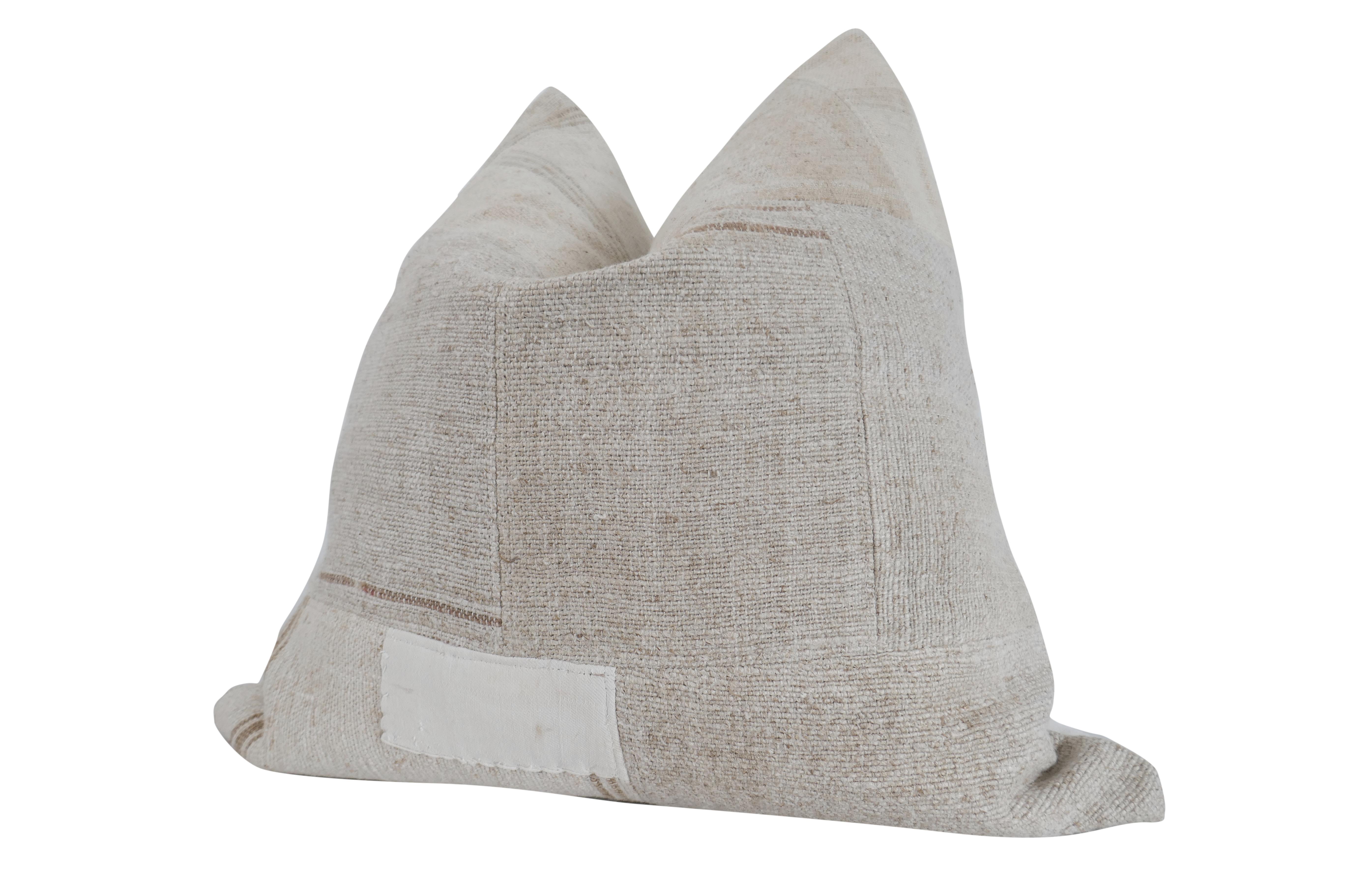 Turco Cuscino patch Kilim Hemp / 24 