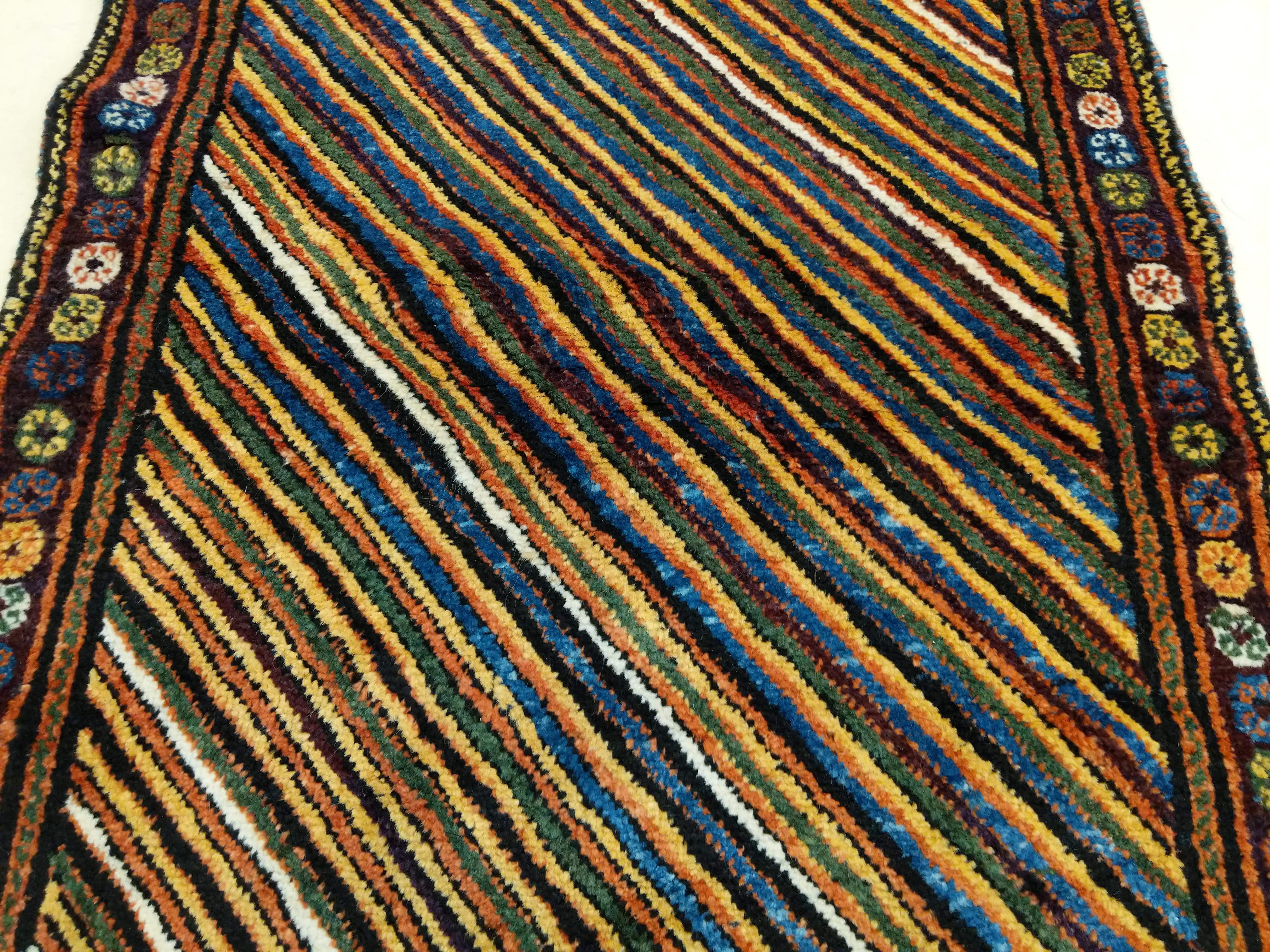 Anatolischer kurdischer Teppich mit Regenbogenmuster aus Anatolien (Türkisch) im Angebot