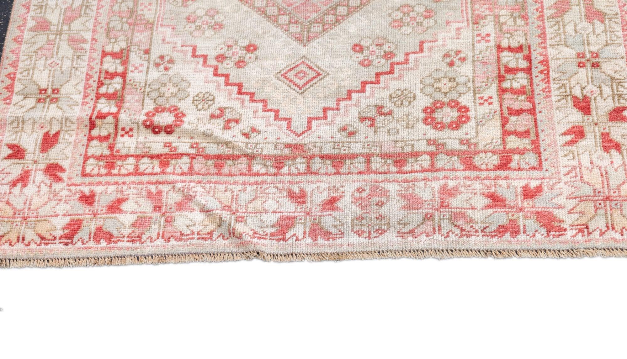 Turkish Vintage Anatolian Rug 3'5'' x 5'5'' For Sale