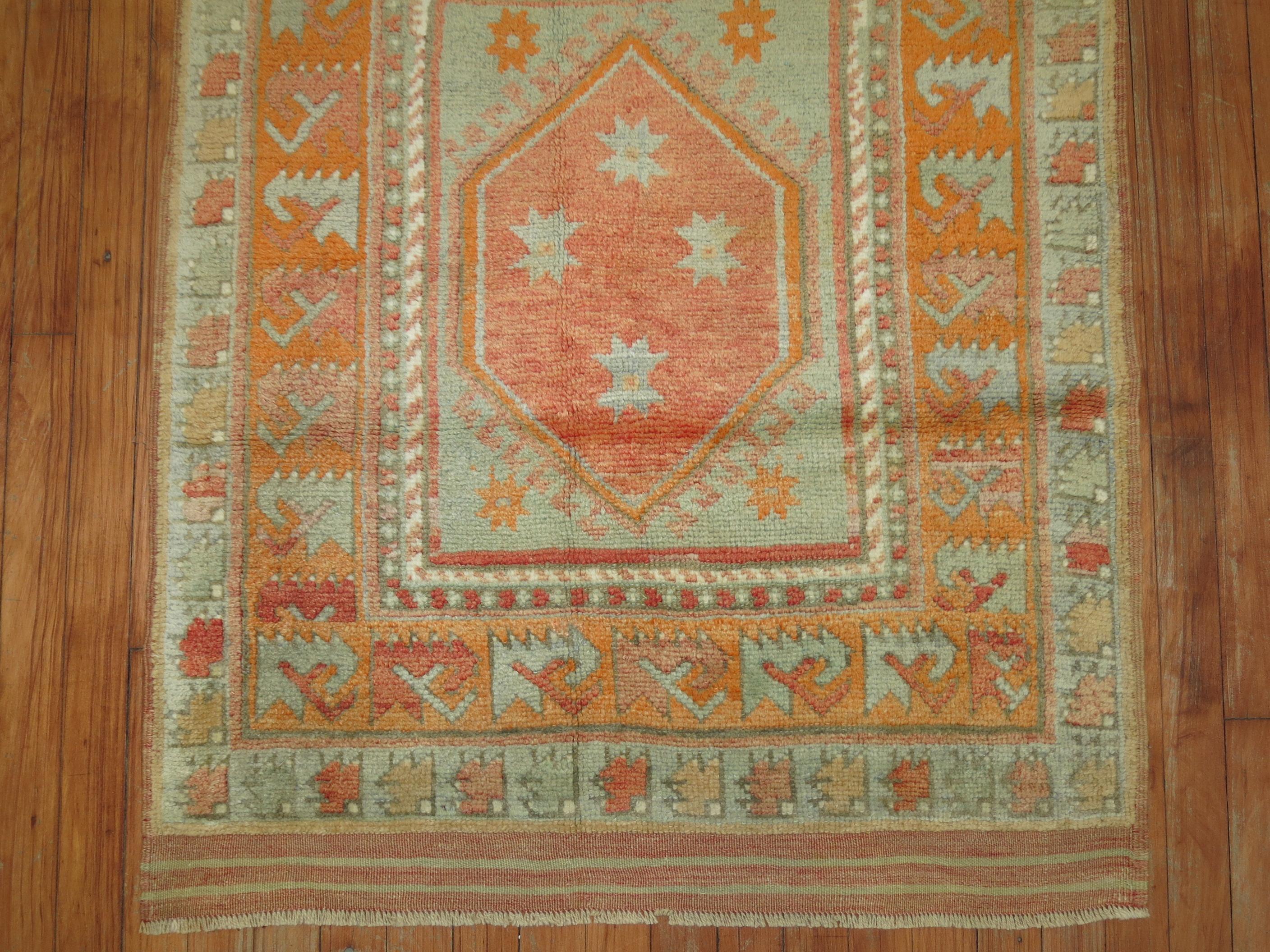 Turkish Vintage Anatolian Rug