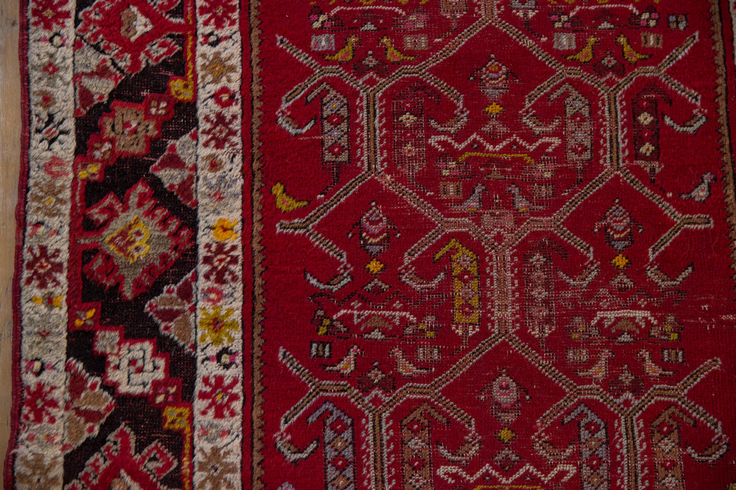 Vintage Anatolischer Teppich Läufer im Angebot 1