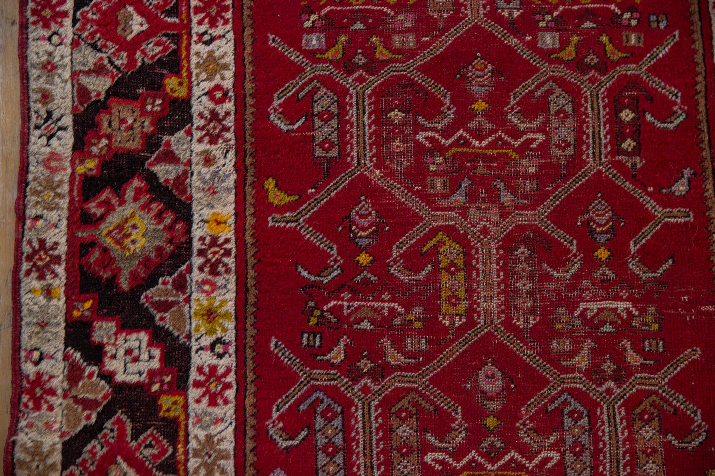 Vintage Anatolian Rug Runner For Sale 1