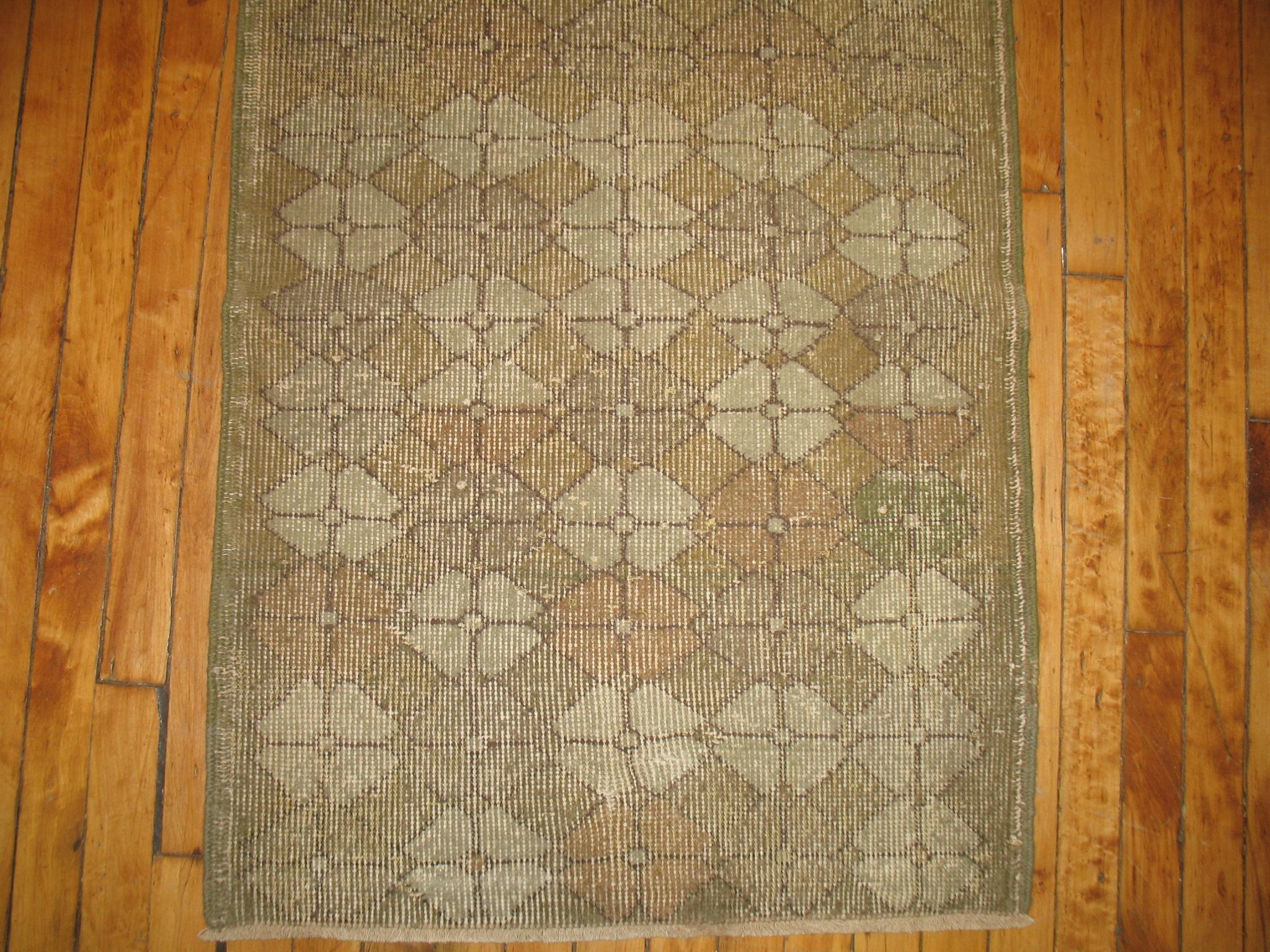 Turkish Vintage Anatolian Runner