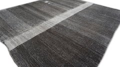 Vintage Anatolian Tent Goat Hair Kilim  8′11″ × 9′6″