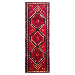 Tapis de couloir vintage d'Anatolie turc d'Anatolie