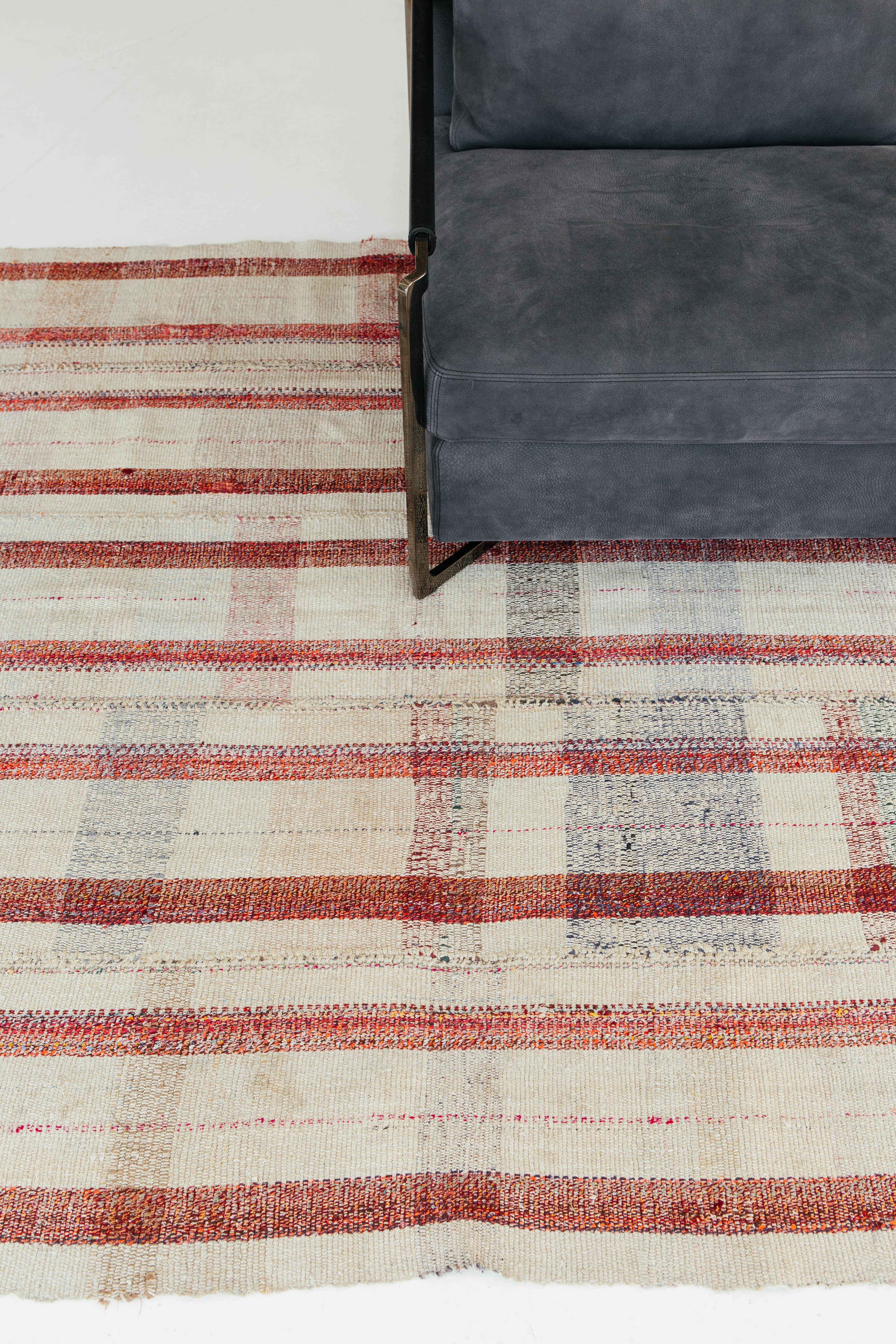 Vintage Anatolian Turkish Flat-Weave Kilim 4