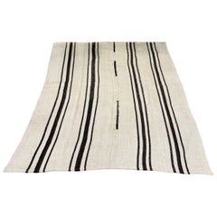 Vieux kilim turc d'Anatolie à tissage plat