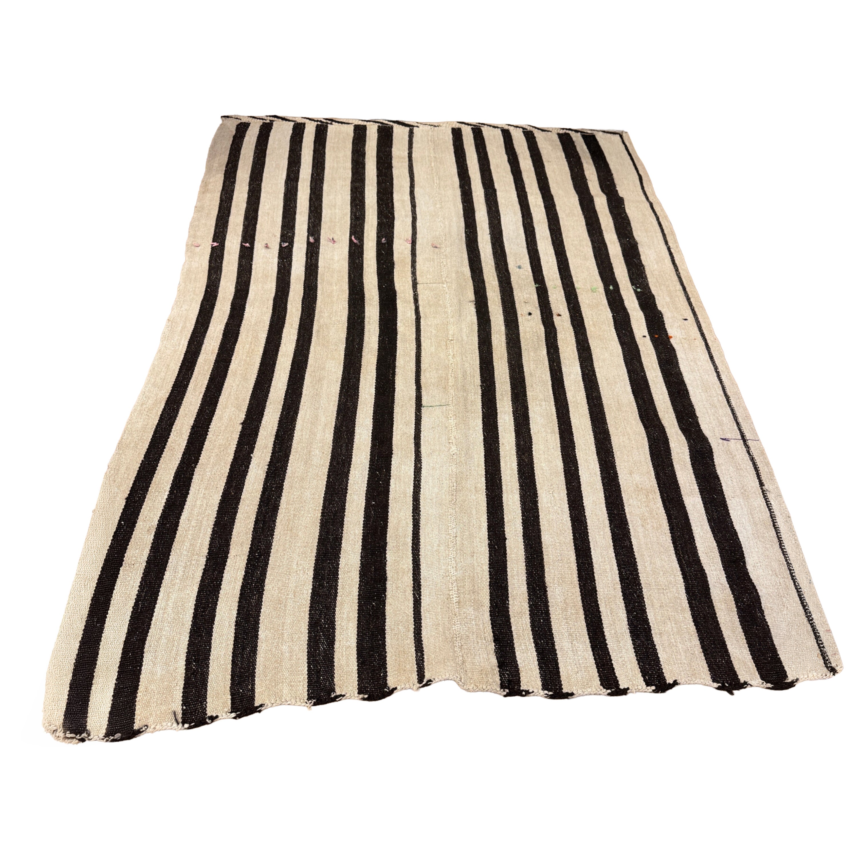 Kilim turco vintage de tejido plano de Anatolia