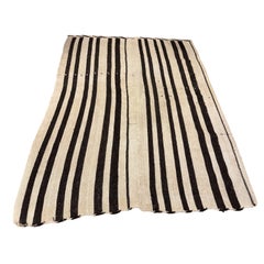 Vieux kilim turc d'Anatolie à tissage plat