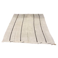 Vieux kilim turc d'Anatolie à tissage plat