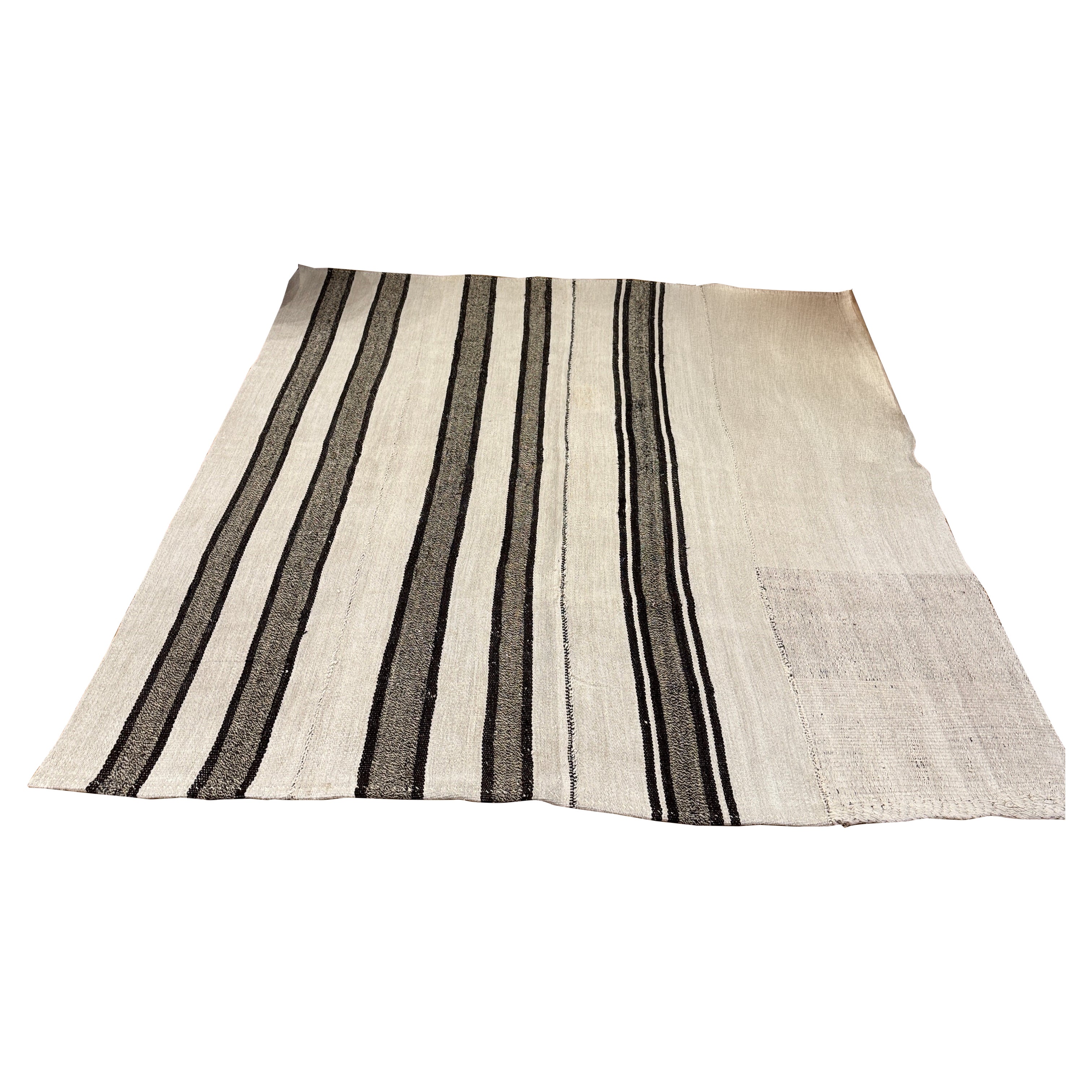 Vintage Anatolian Turkish Flat Weave Kilim For Sale