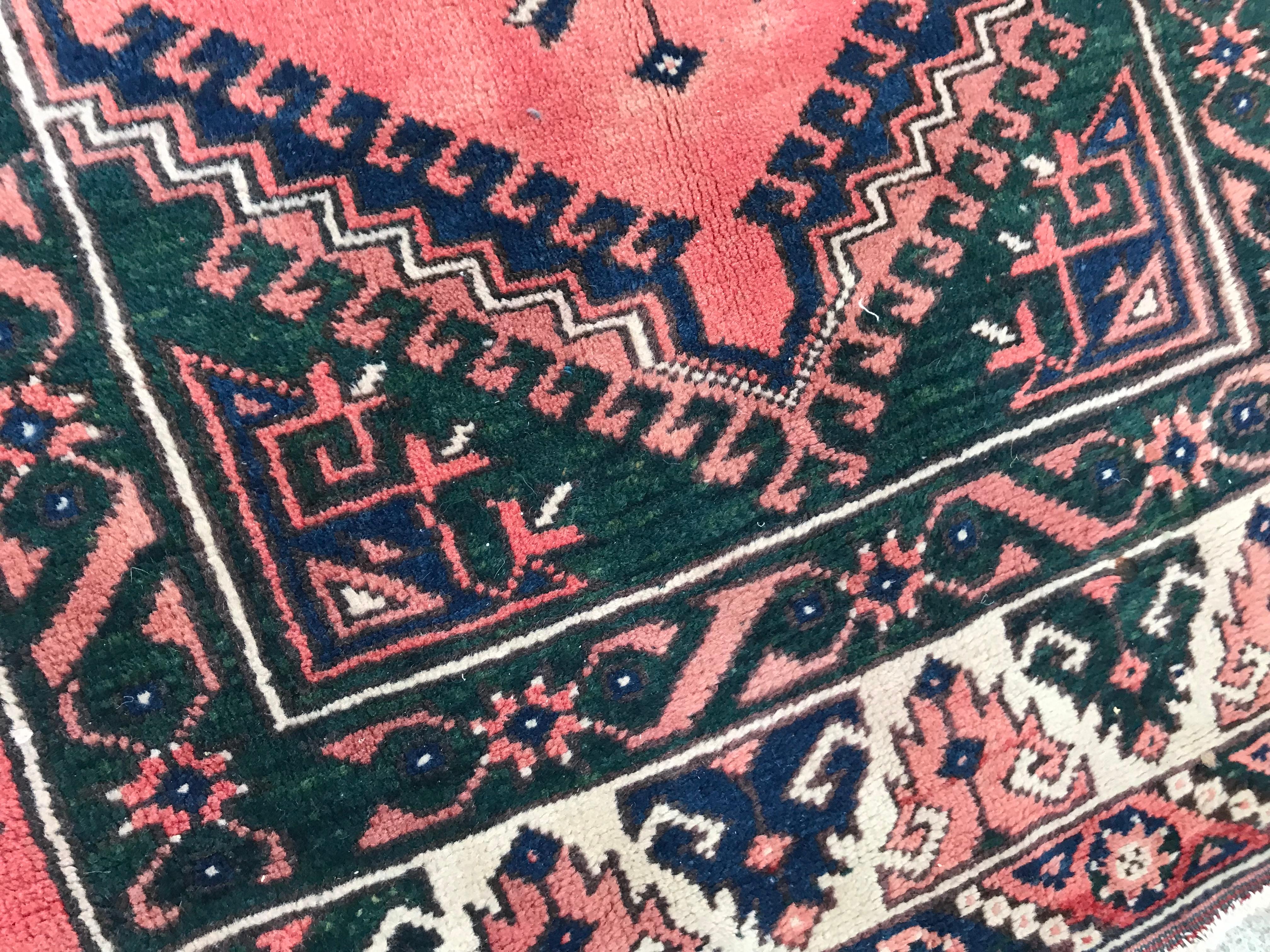 Rustique Bobyrug's Vintage Anatolian Turkish Konya Rug (Tapis d'Anatolie turque de Konya) en vente