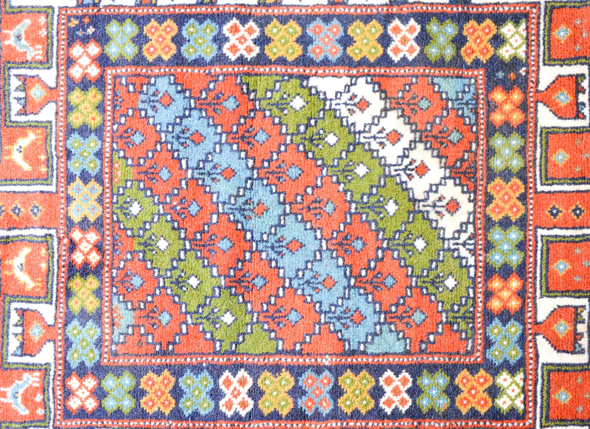 Anatolischer türkischer Vintage-Teppich (Stammeskunst) im Angebot