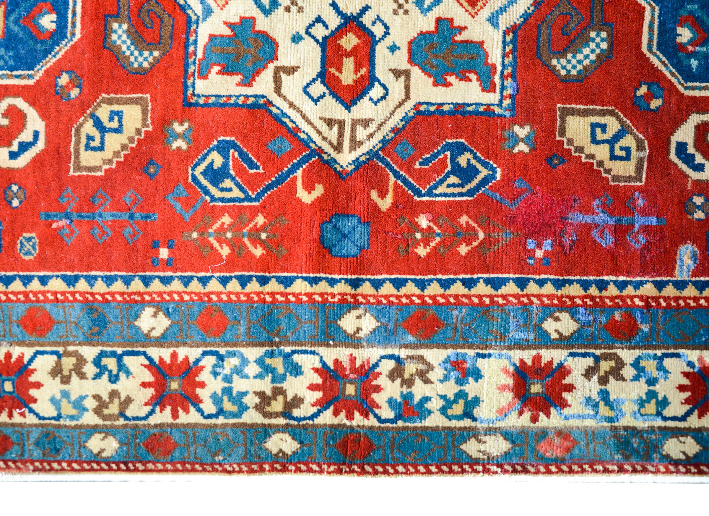 Vintage Anatolian Turkish Rug In Good Condition For Sale In Chicago, IL