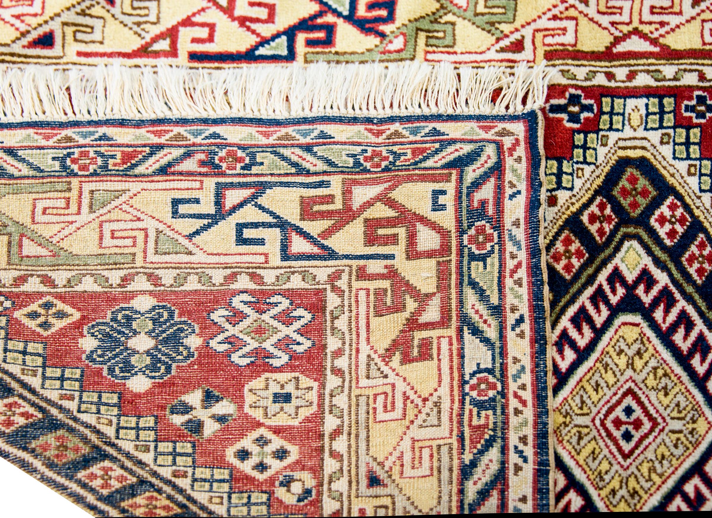 Wool Vintage Anatolian Turkish Rug For Sale