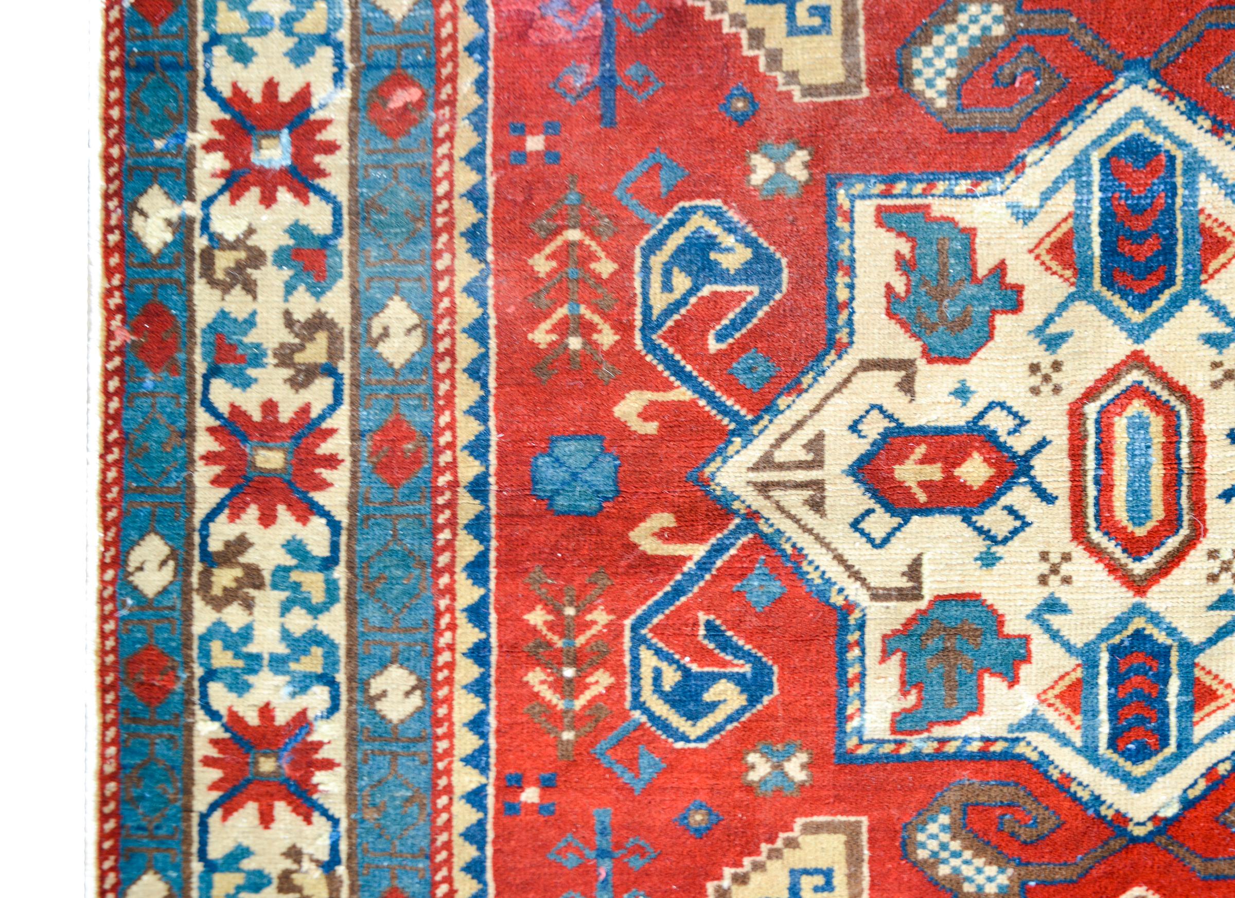 Wool Vintage Anatolian Turkish Rug For Sale