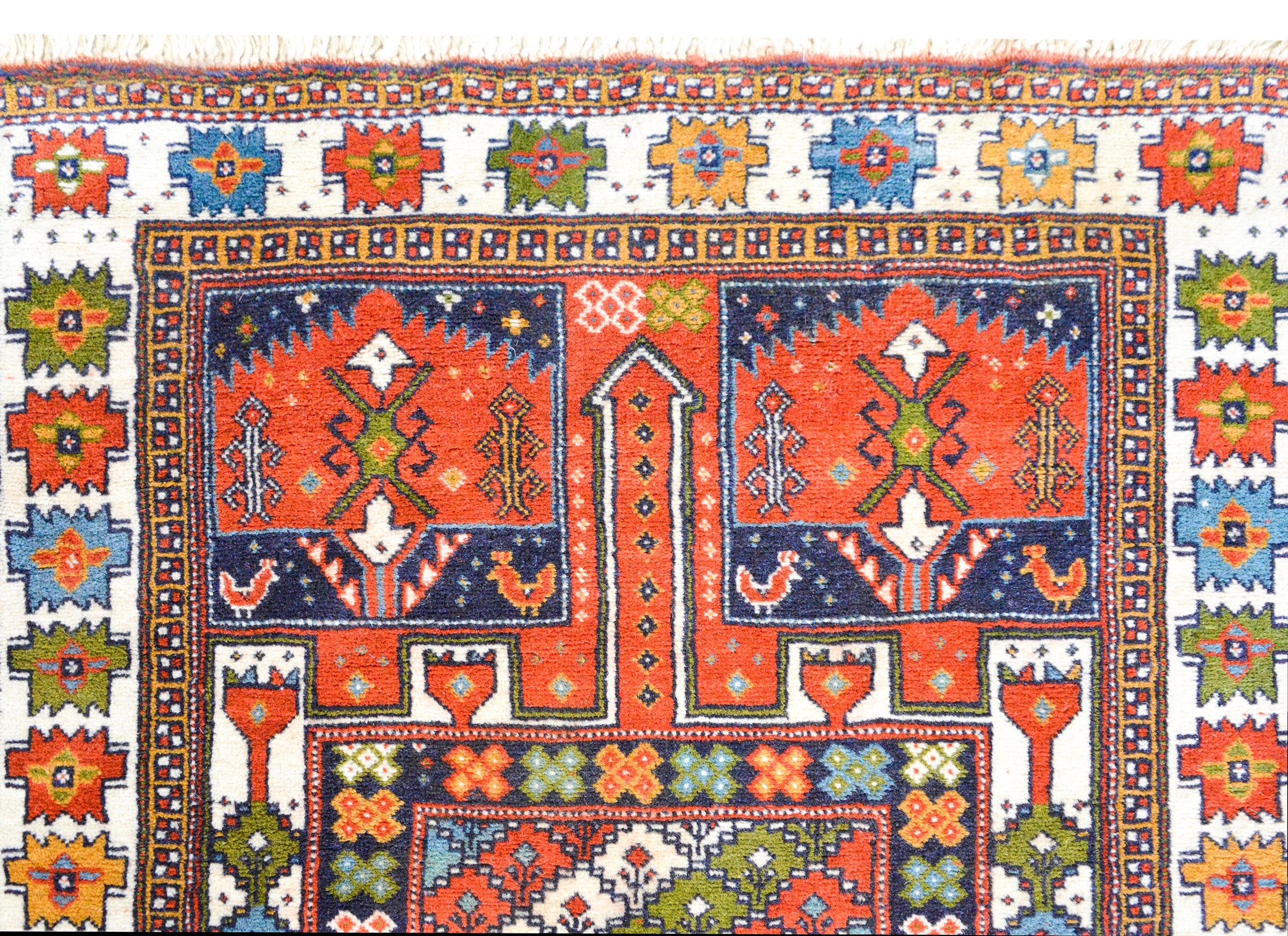 Anatolischer türkischer Vintage-Teppich (Wolle) im Angebot