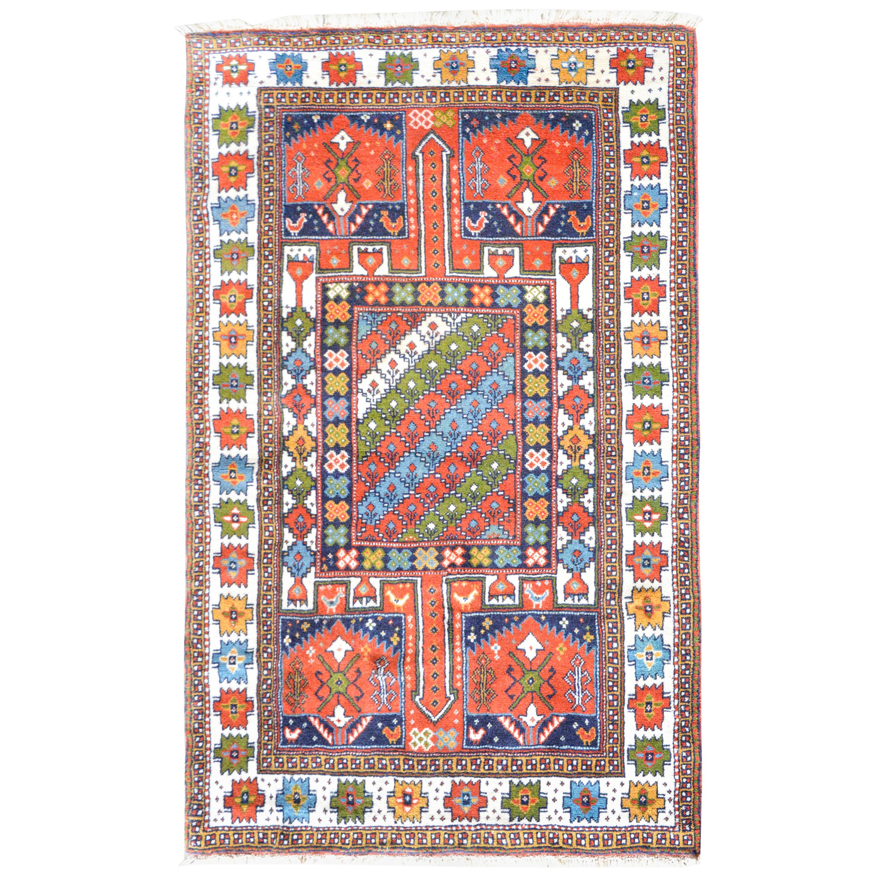 Anatolischer türkischer Vintage-Teppich