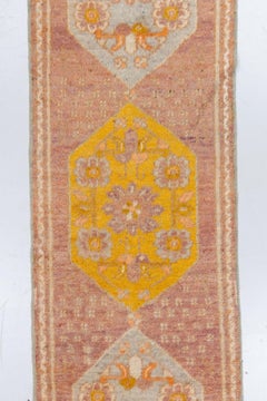 Vintage Anatolian Turkish Runner Rug R-30917