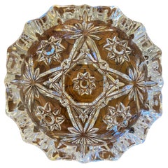 Plato Cenicero Vintage Anchor Hocking Estrella de David