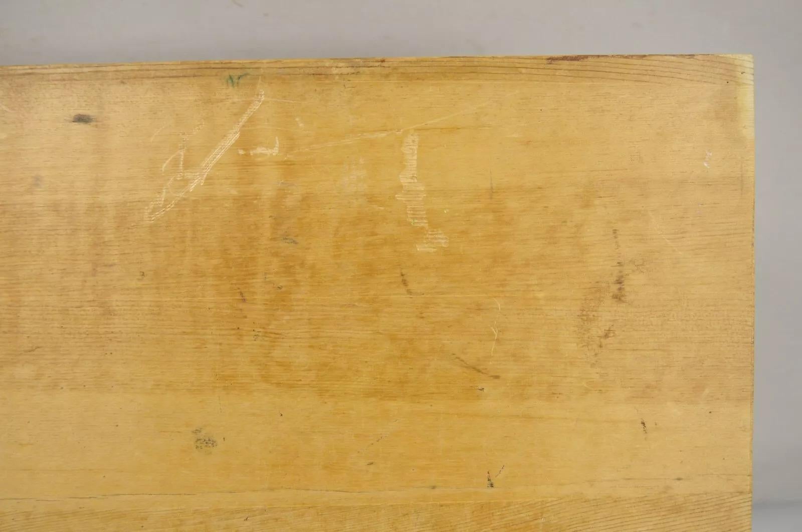 Bois Table d'écriture Anco Bilt Folding Industrial Drafting Table en vente