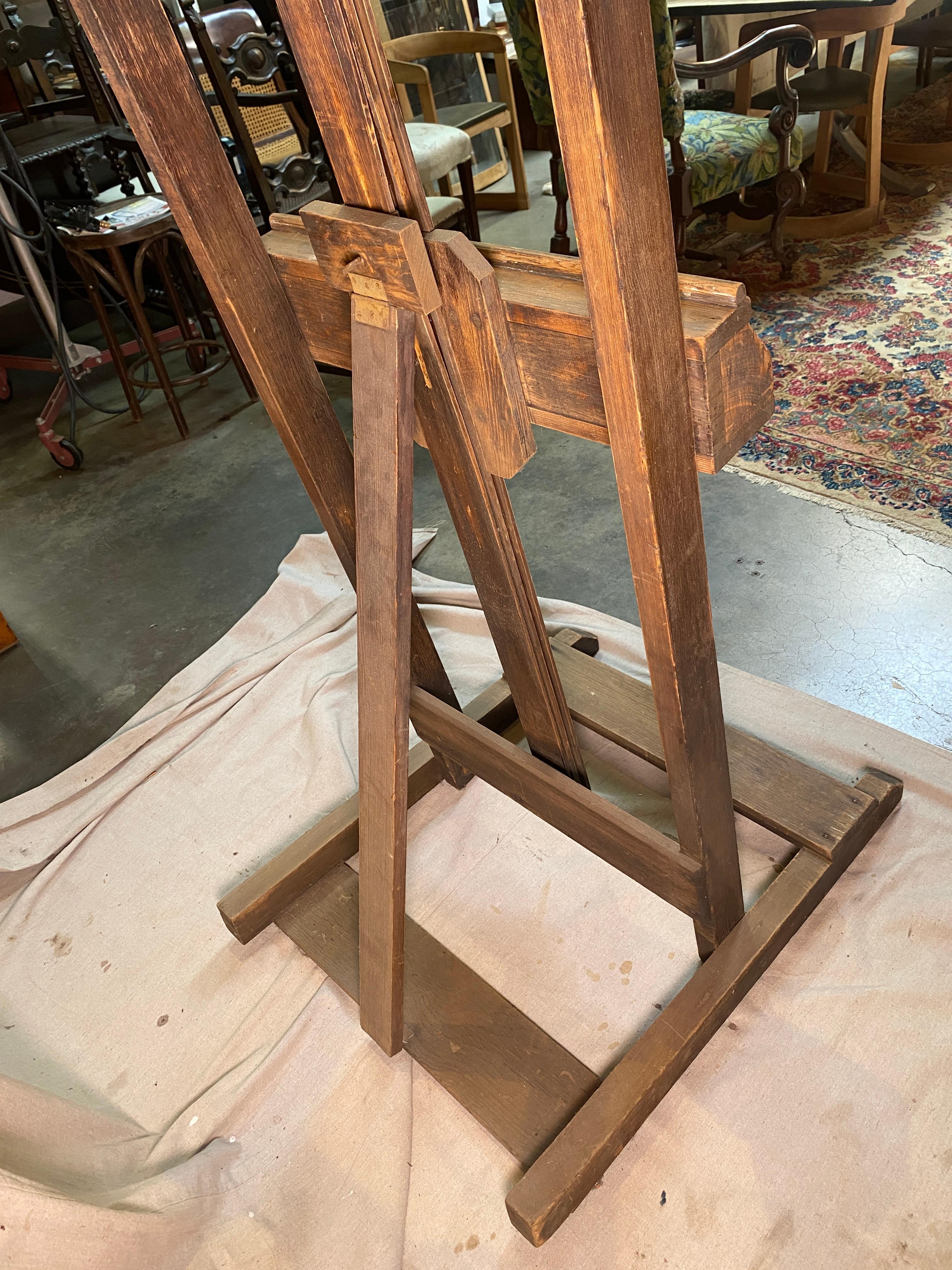 American Vintage Anco Bilt Freestanding Easel For Sale