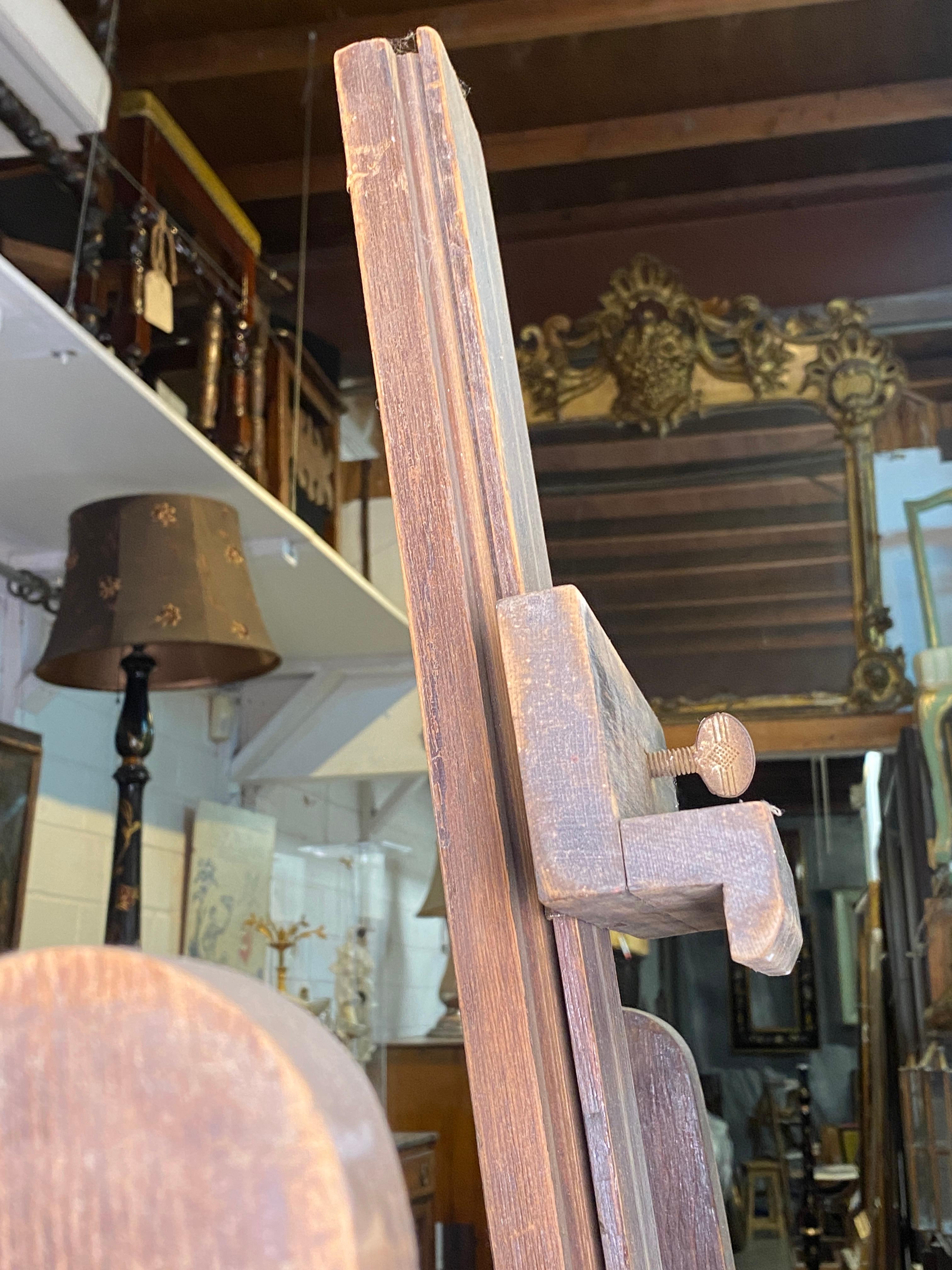 19th Century Vintage Anco Bilt Freestanding Easel For Sale