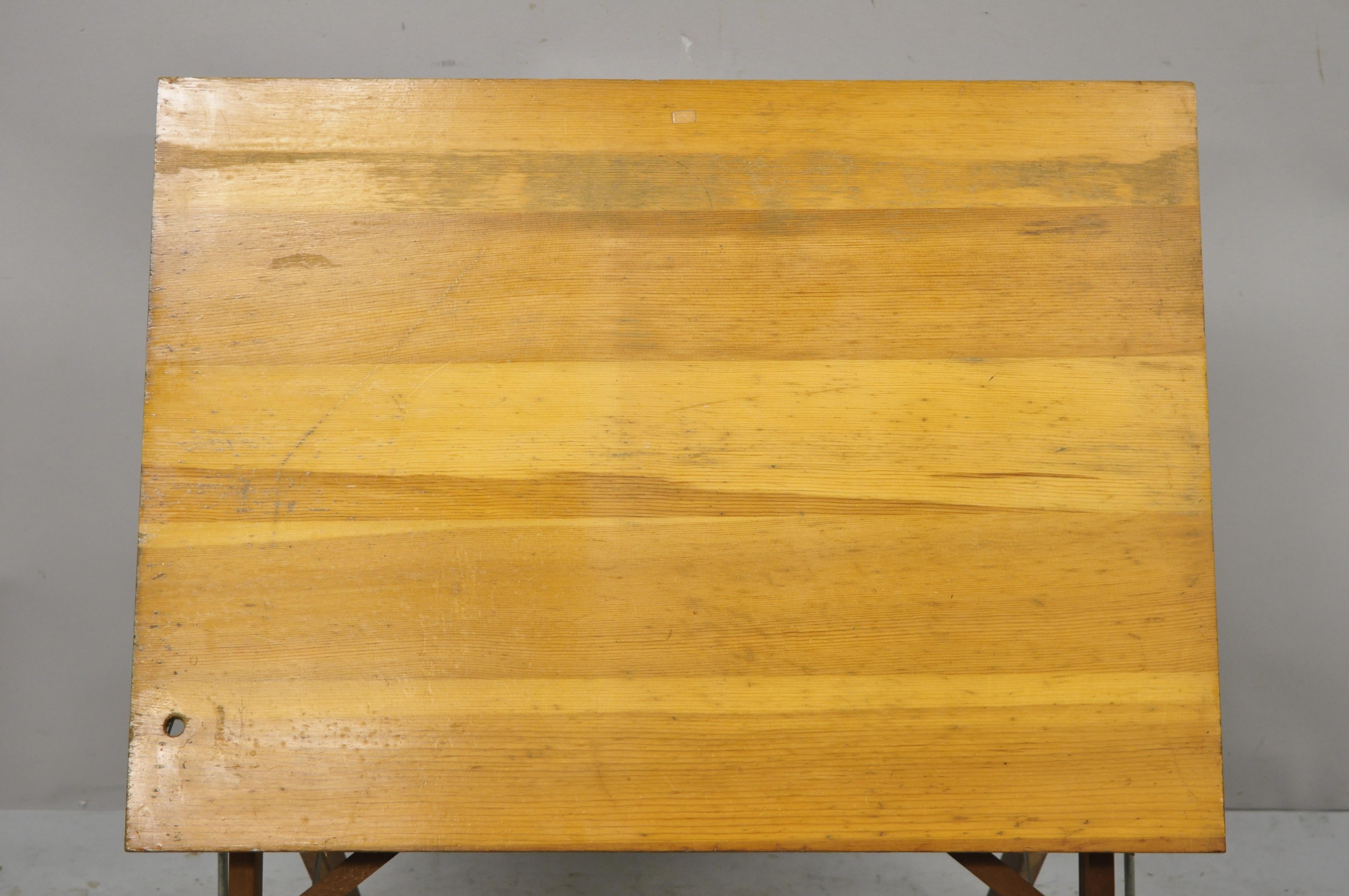 collapsible drawing table