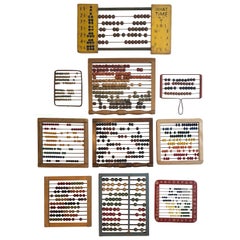 Vintage and Antique Colorful Child’s Abacus Collection