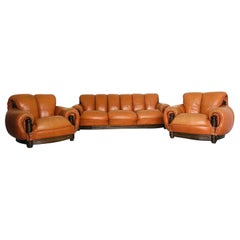 Vintage and Rare Sofa and Armchairs Set, Brasil, 1970s