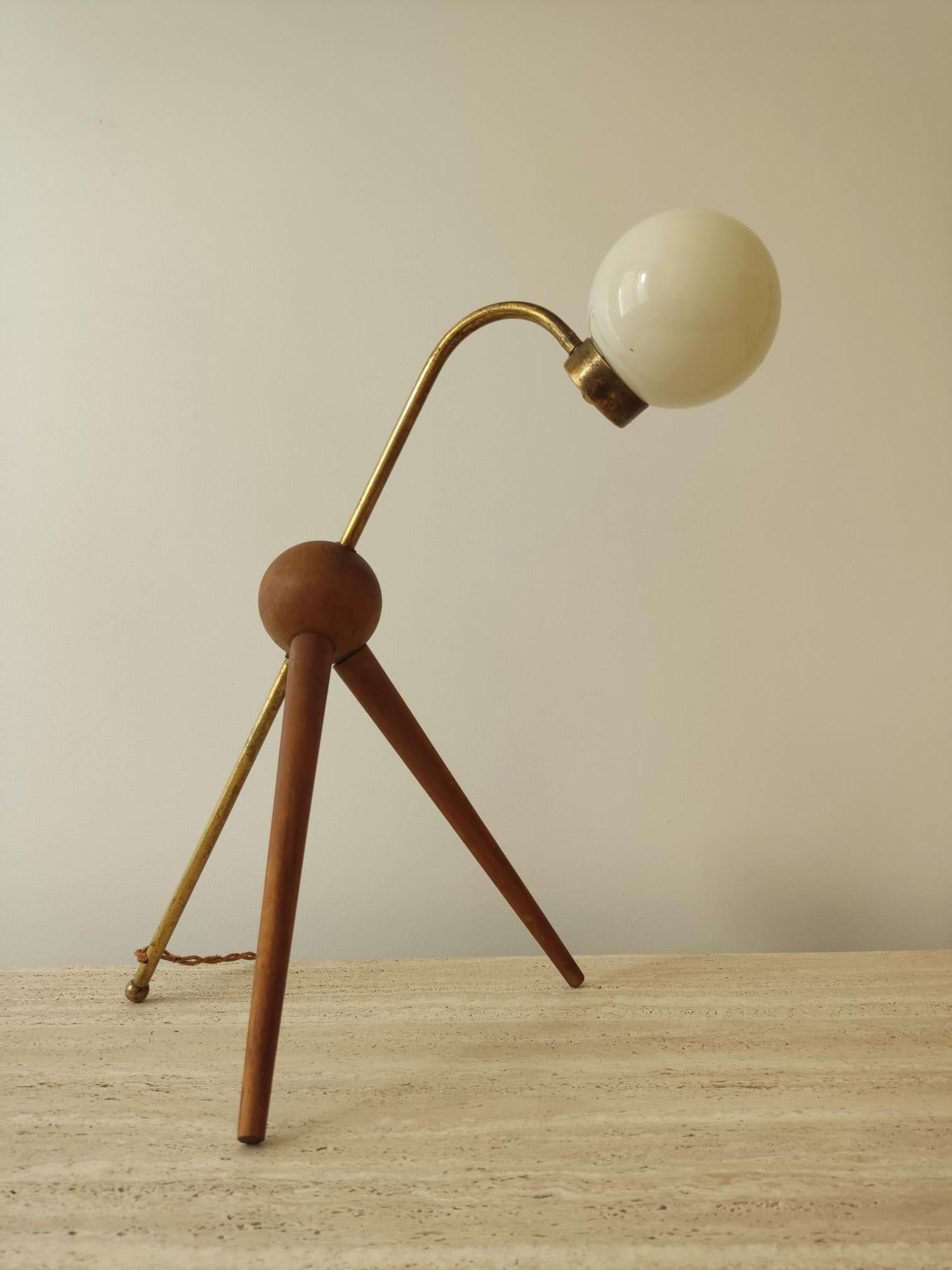 vintage and sculptural lamp - 1950s  4