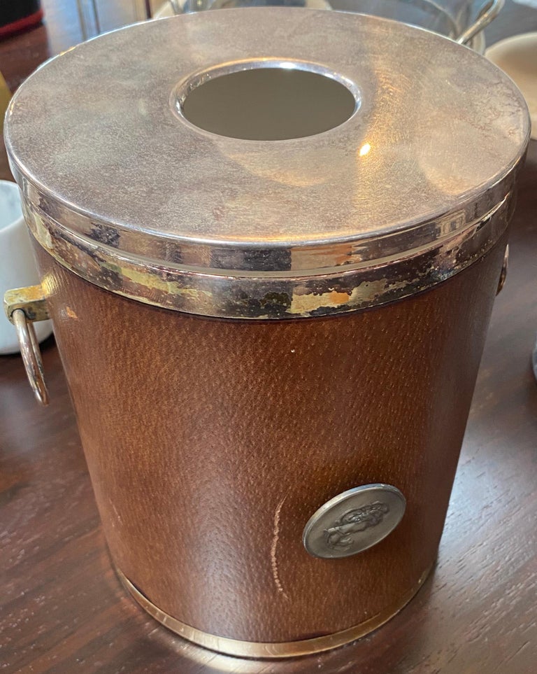 Mid-Century Modern Vintage and Unique Gucci Wine or Water Cooler, Italy, 1970s For Sale