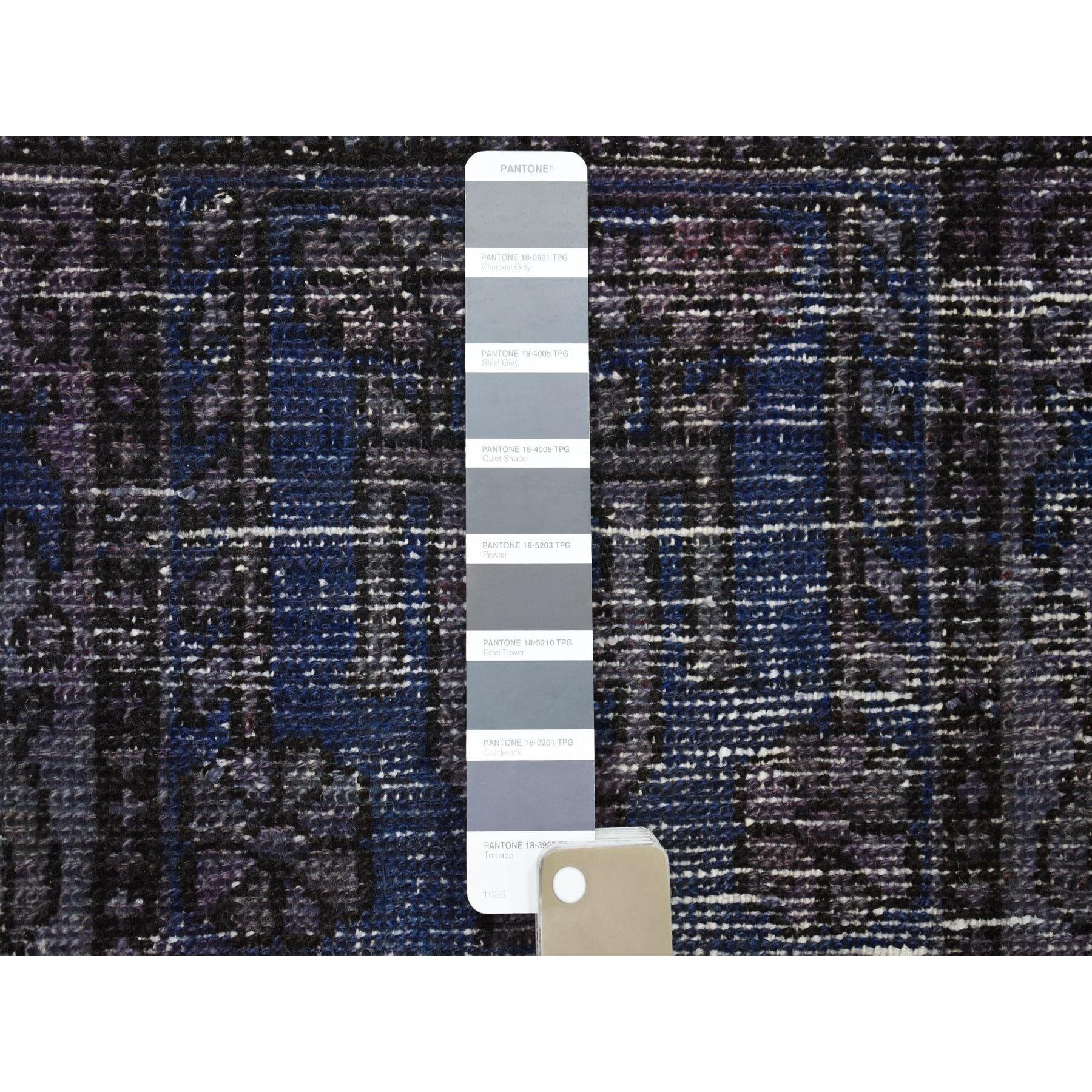 Alfombra Bohemia Persa Shiraz Anudada a Mano En Colores Antiguos Y Desgastados Anudado a mano en venta