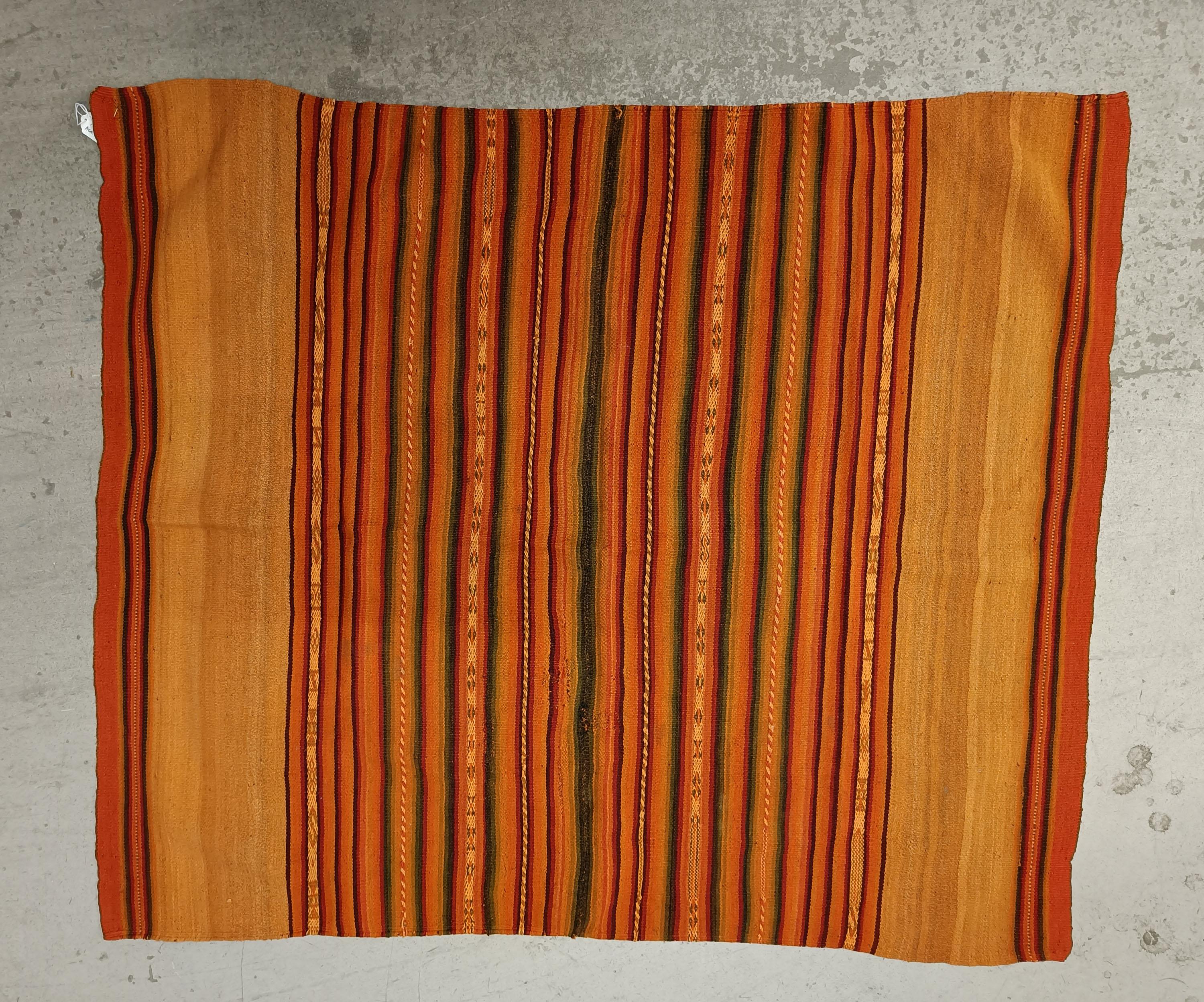 Indonesian Vintage Andean Peruvian Fine Large Manta Cloth South American Textiles Decor   For Sale