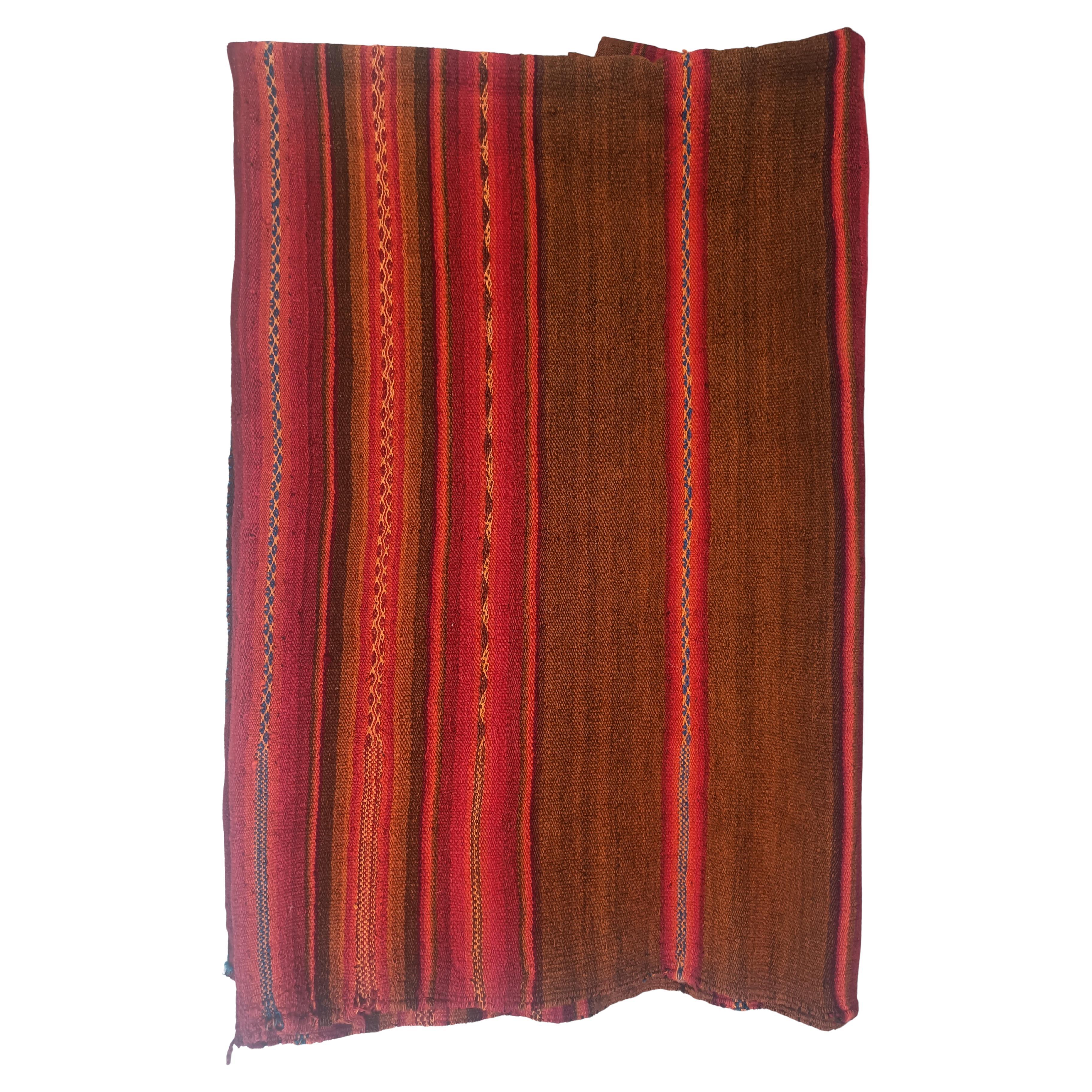 Vintage Andean Peruvian Fine Manta Cloth South American Textiles Interior Décor