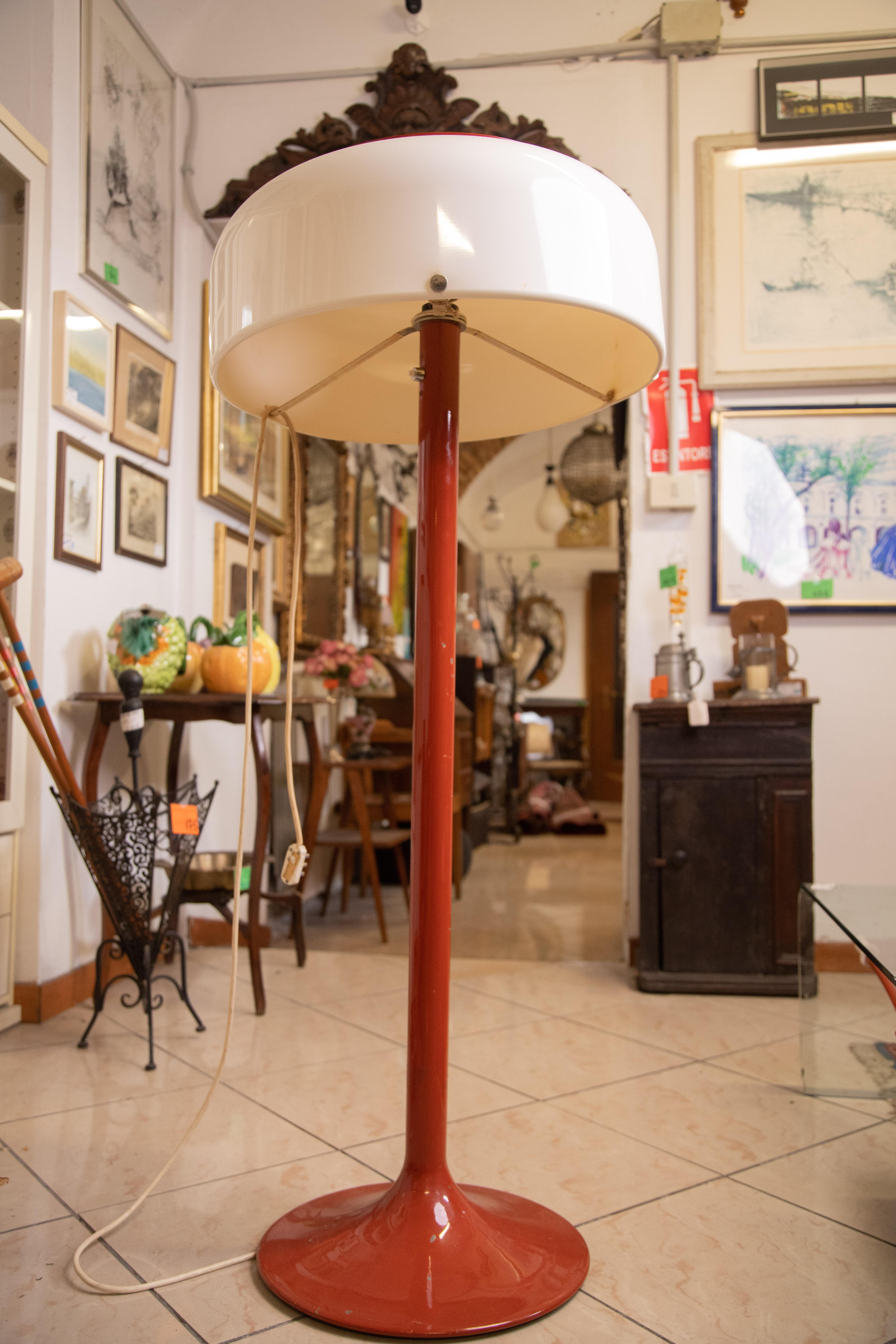 Vintage Anders Pehrsson  Floor Lamp, Sweden, 1970s In Fair Condition In Roma, IT