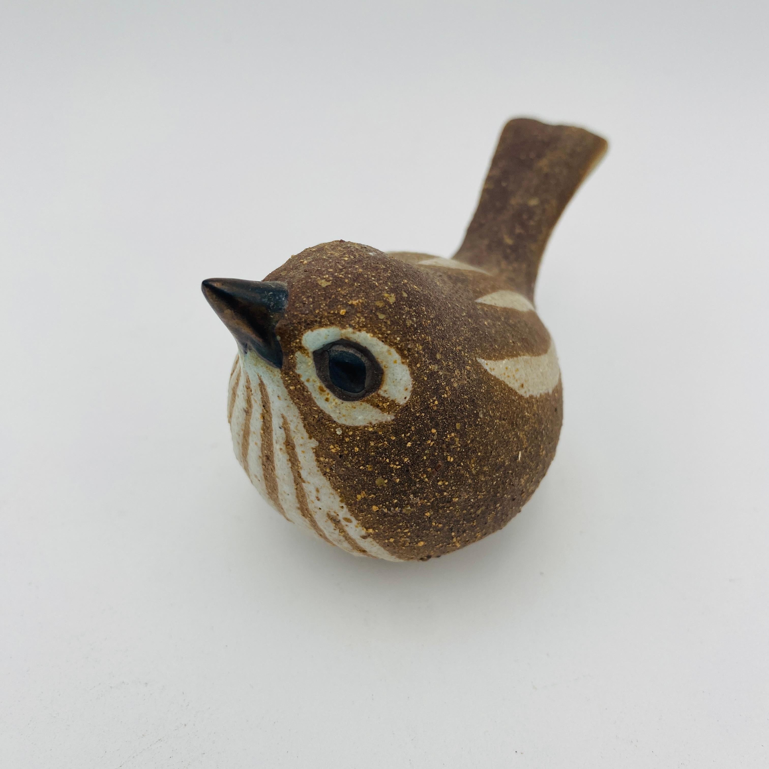 American Vintage Andersen Design Studio Pottery Stoneware Bird