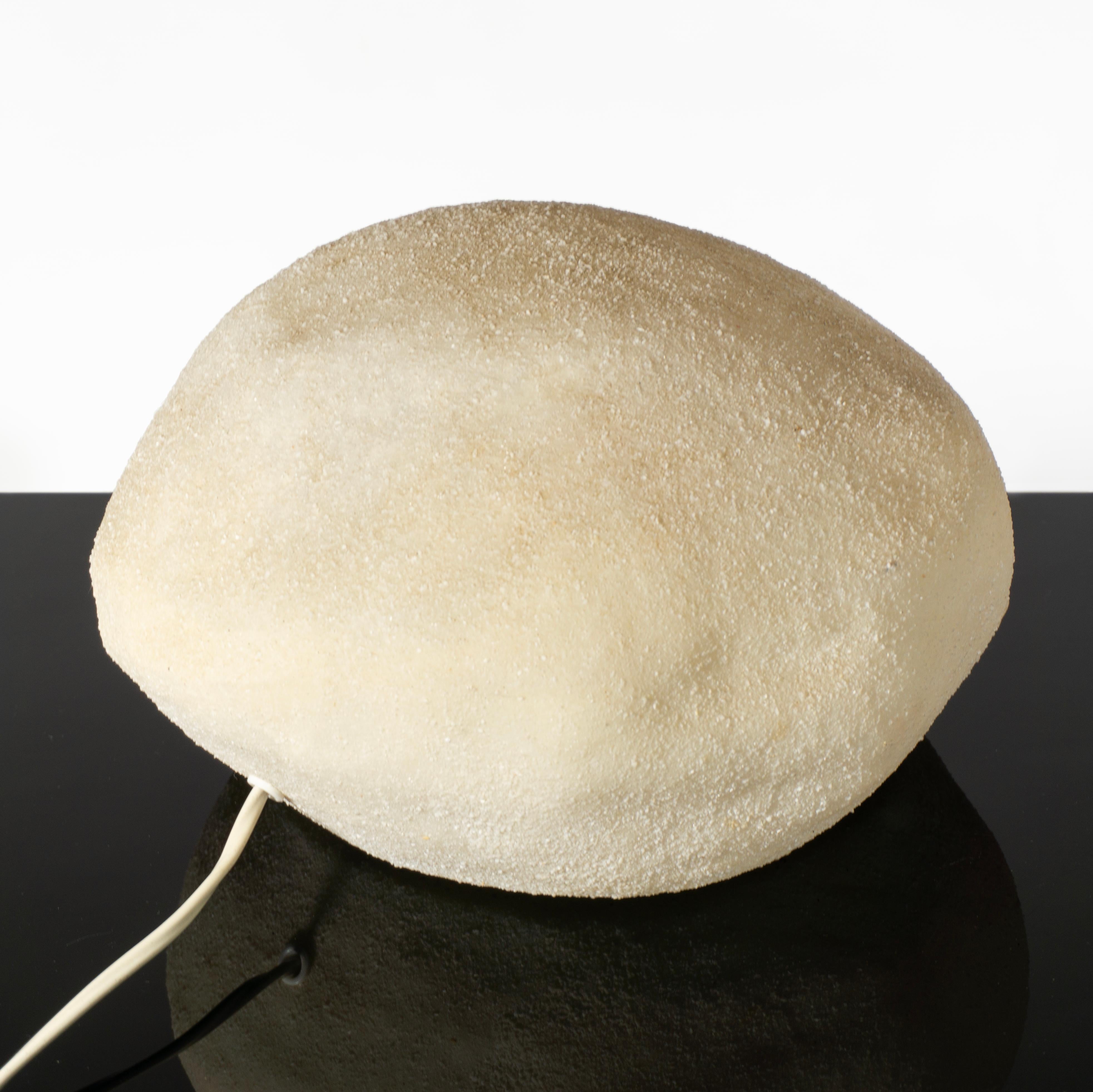 Resina Lampada vintage André Cazenave Moon Rock Dora di Singleton. Italia, anni '70 in vendita