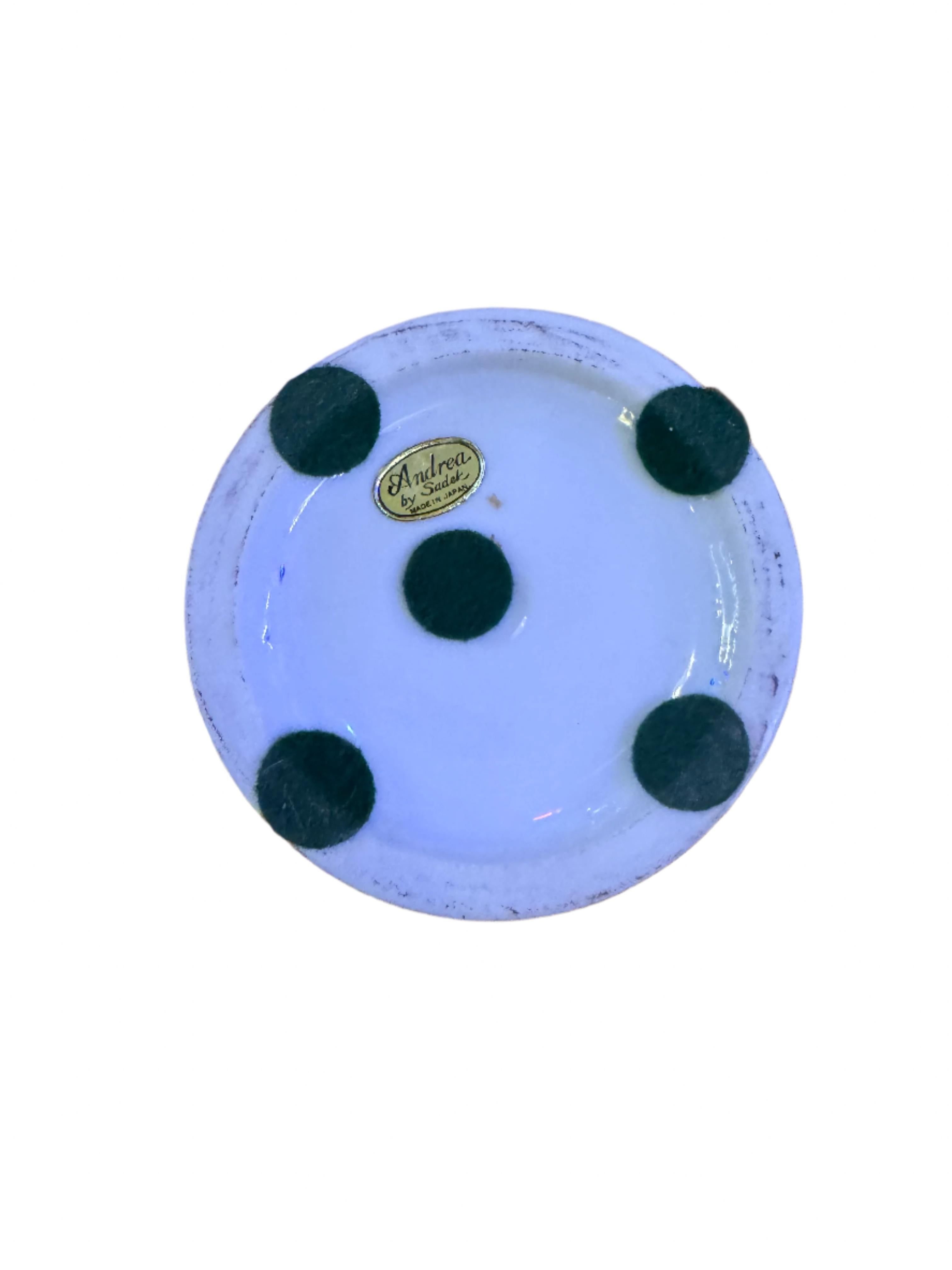 Rustique Vintage Andrea by Sadek Porcelain Japanese Gold/Yellow Chinoiserie Ginger Jar en vente