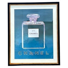 Vintage Andy Warhol for Chanel Number 5 Poster