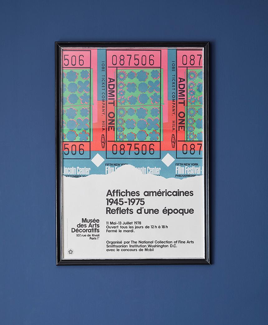 Andy Warhol
France, 1978

Vintage exhibition poster from Musée des Arts Décoratifs in Paris. 

Measures: H 81 x W 56 cm.