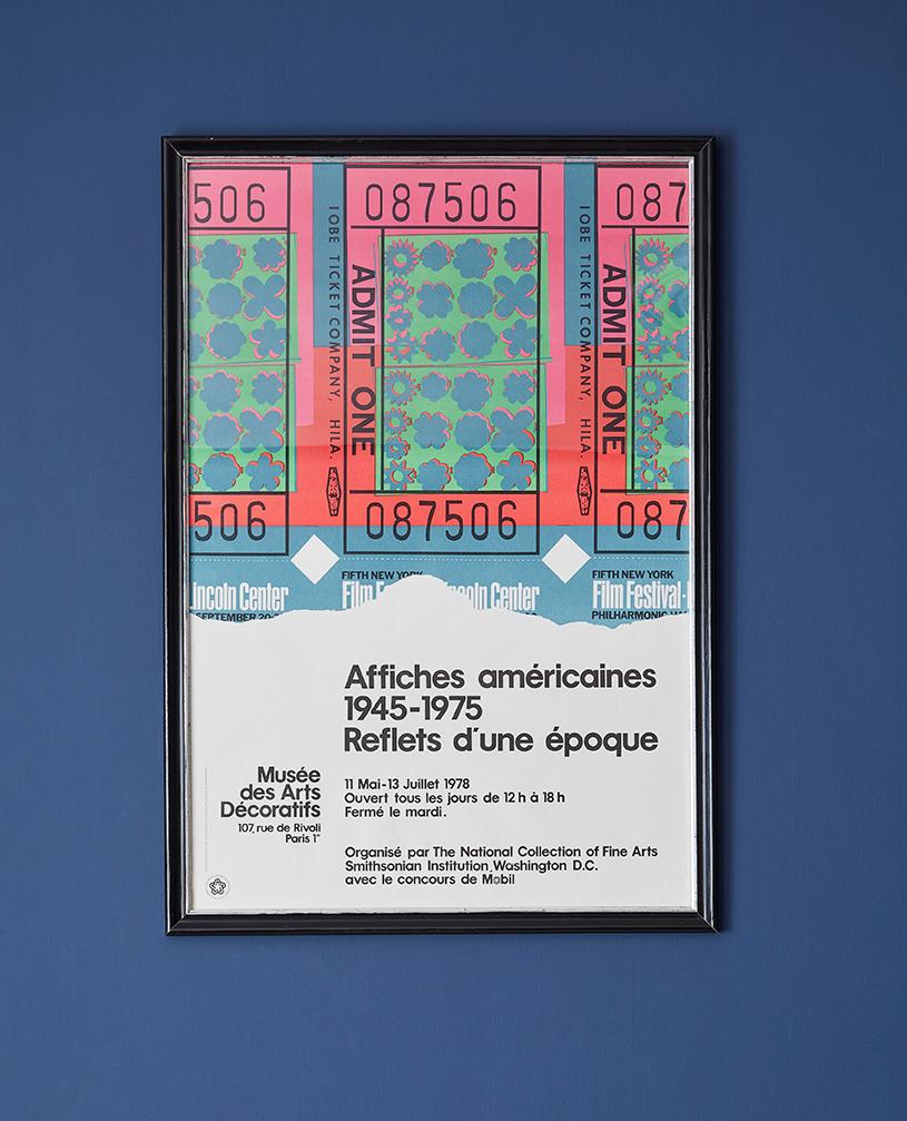 after Andy Warhol
France, 1978

Vintage exhibition poster from Musée des Arts Décoratifs in Paris. 

Measures: H 81 x W 56 cm.