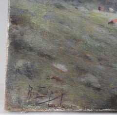 Vintage Angel Espoy Pastoral Landscape Painting