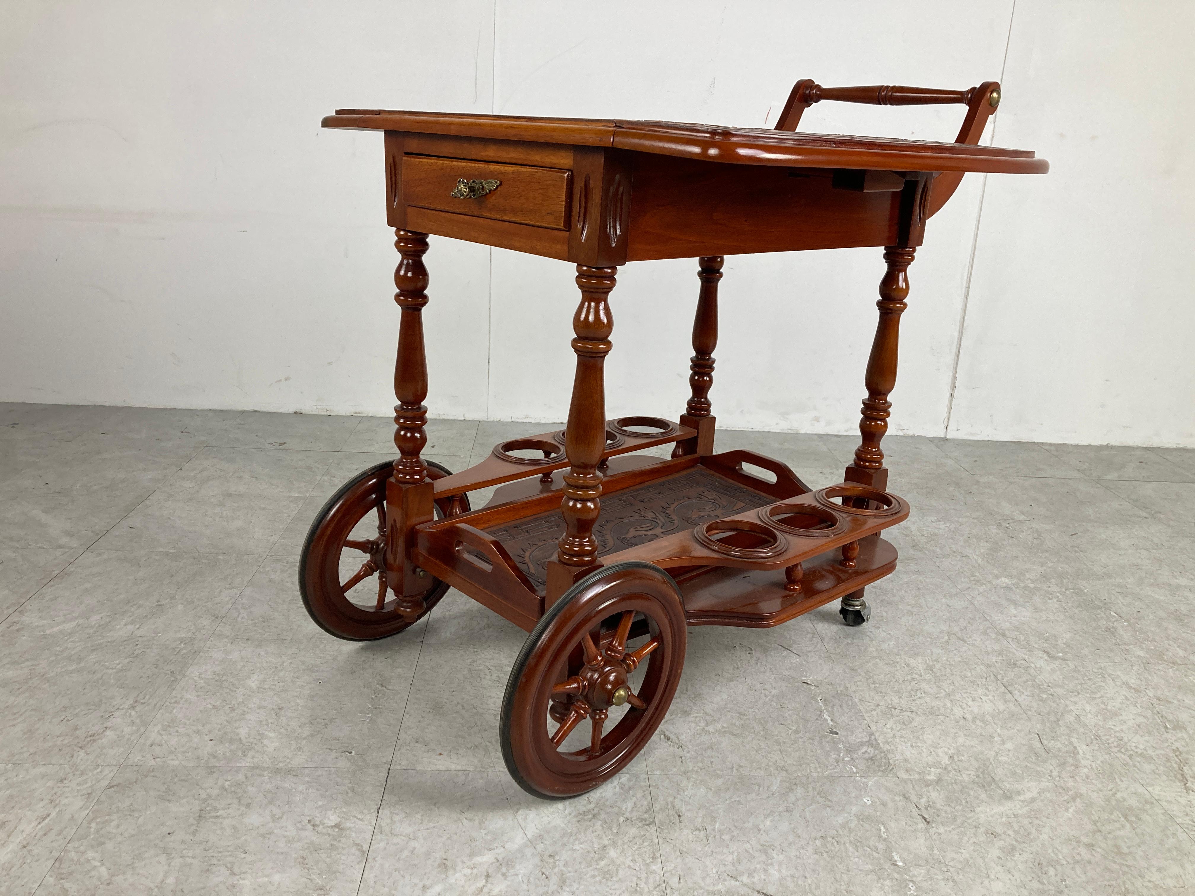 Vintage Angel Pazmino Trolley, 1960s For Sale 1
